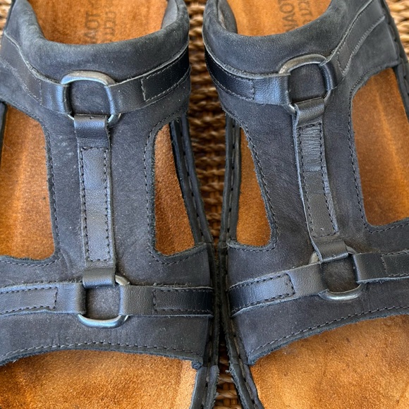 Naot Brand Women’s Leather Slides Black Size EU 41‎ - Picture 2 of 12